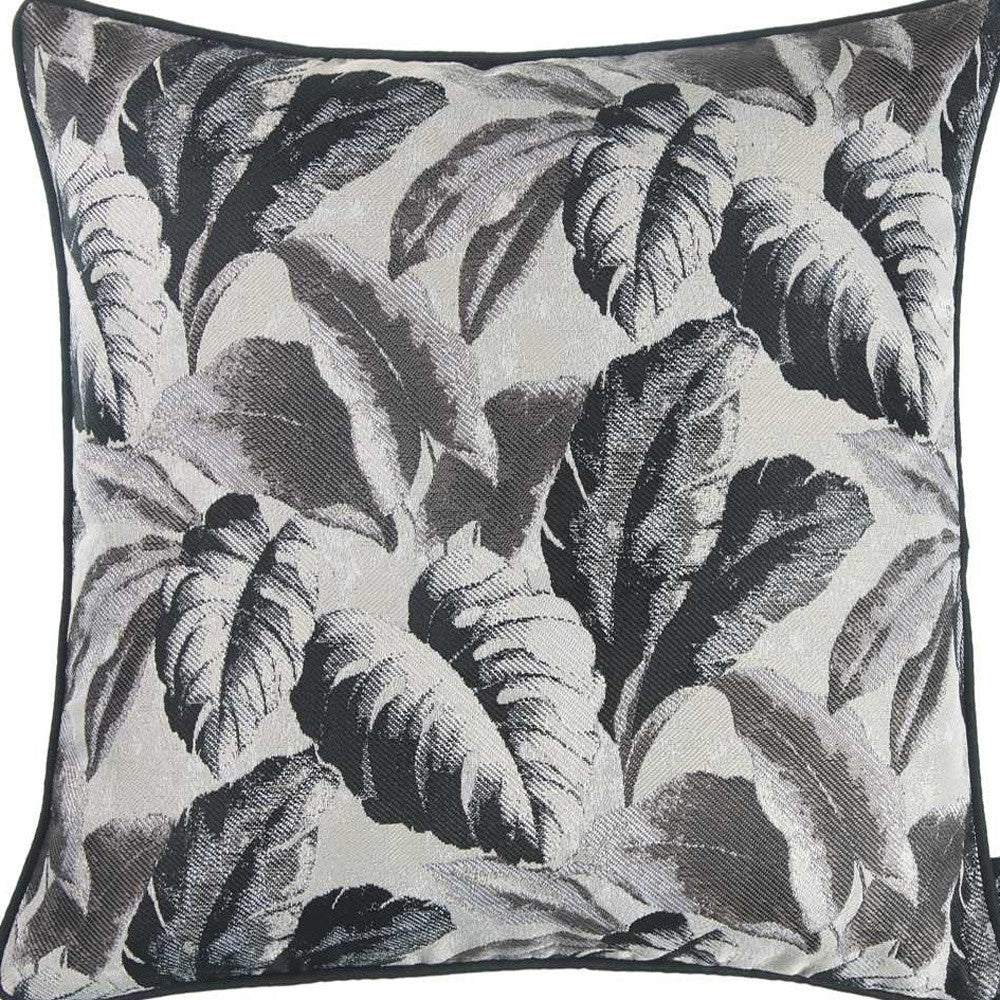 17" Gray Throw Pillow Cover-2