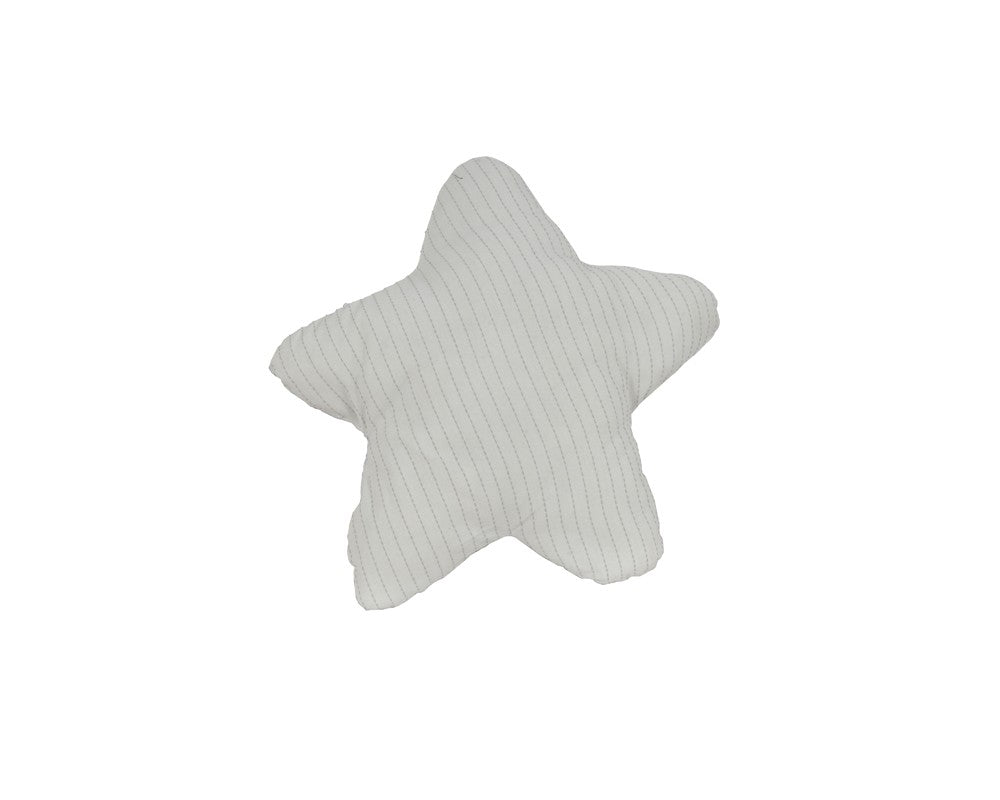 Set of Two 12" X 12" White Star Starfish Coastal Throw Pillow-2